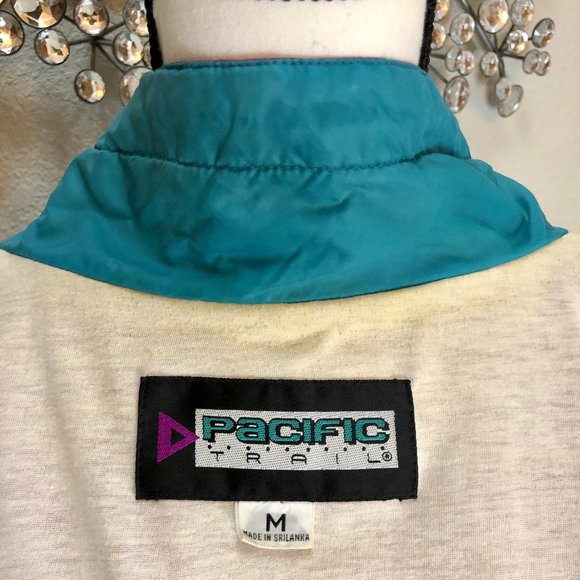 Super 90s Purple and Black Windbreaker Jacket -‎ Size Unisex Medium - Picture 11 of 11